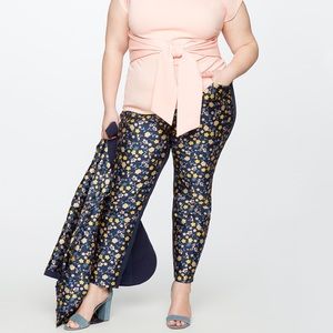 Flora brocade trousers